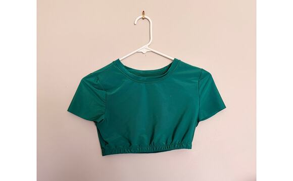 aerie Tops - Aerie Emerald Green Crop Top